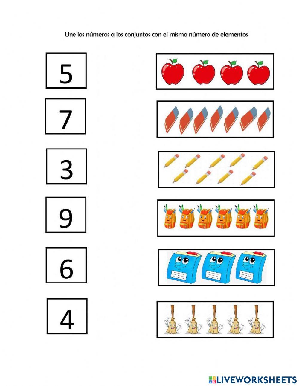 Conjuntos primero primaria