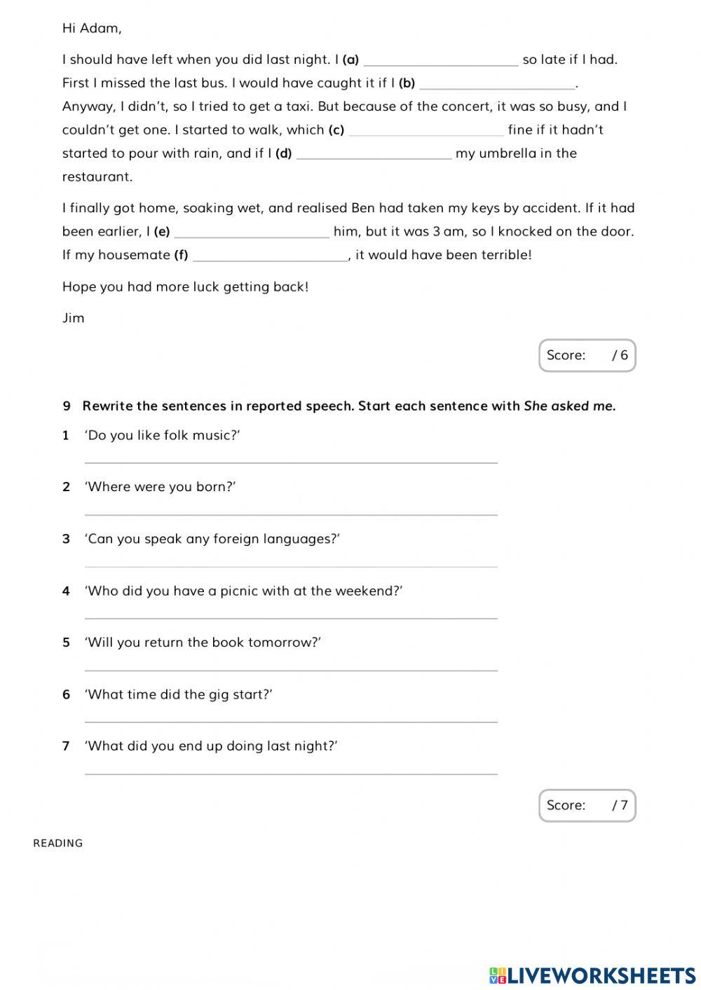 3rd term unit 6 and 7 review