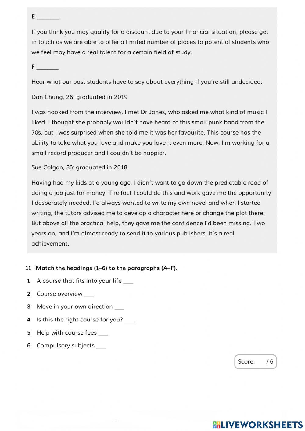 3rd term unit 6 and 7 review