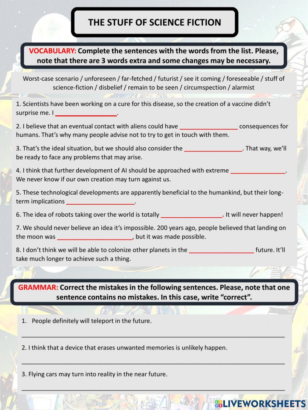 The stuff of science fiction