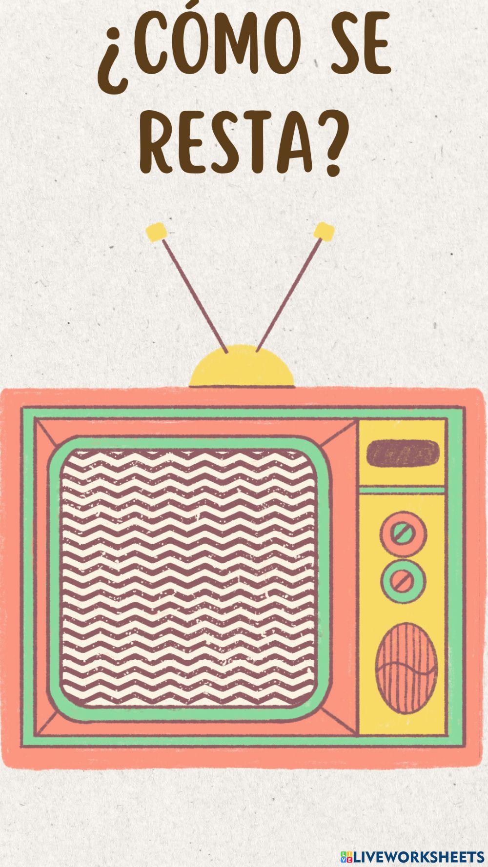 Explicación de la resta