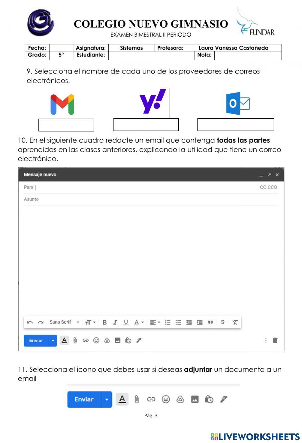 Bimestral ii periodo quinto