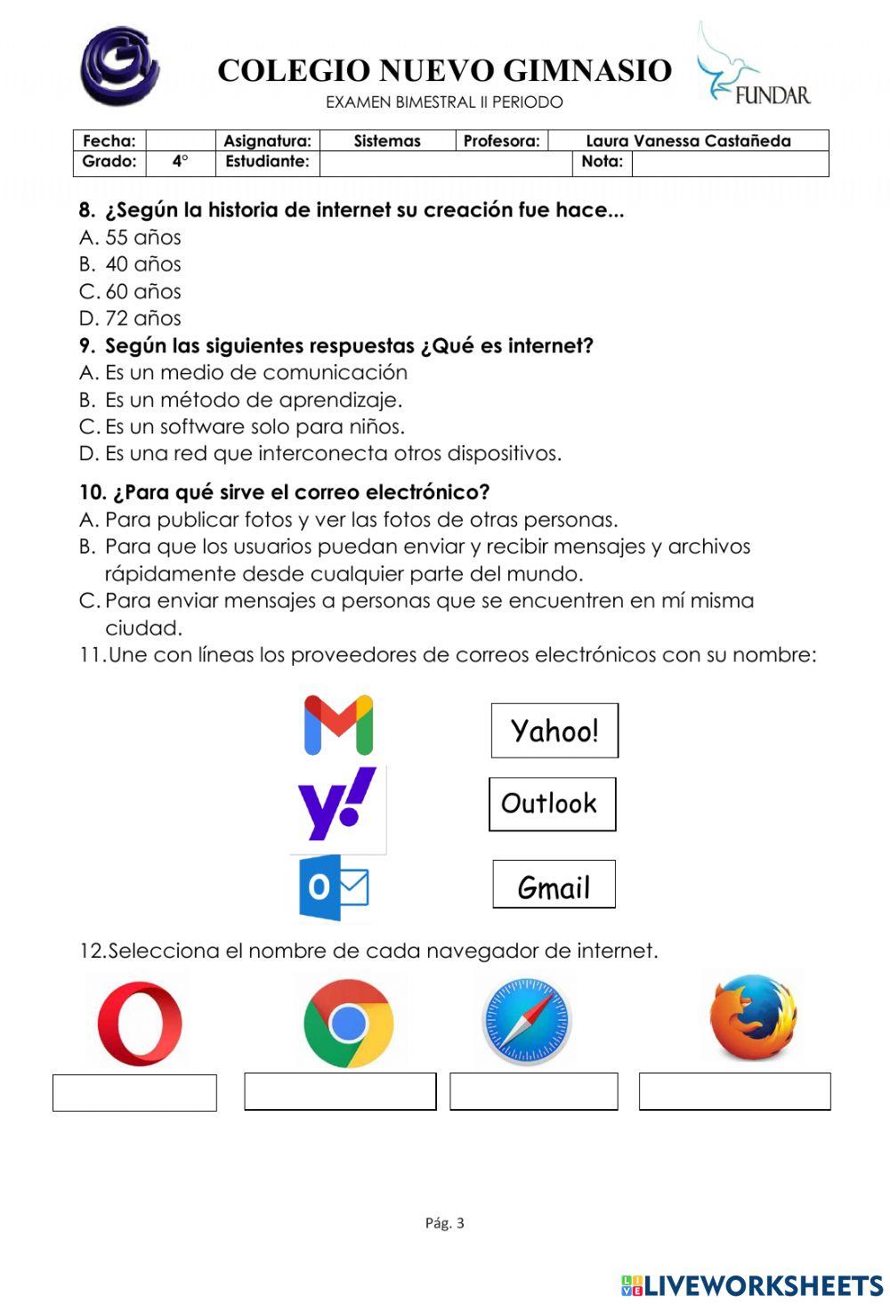 Bimestral II PERIODO SISTEMAS