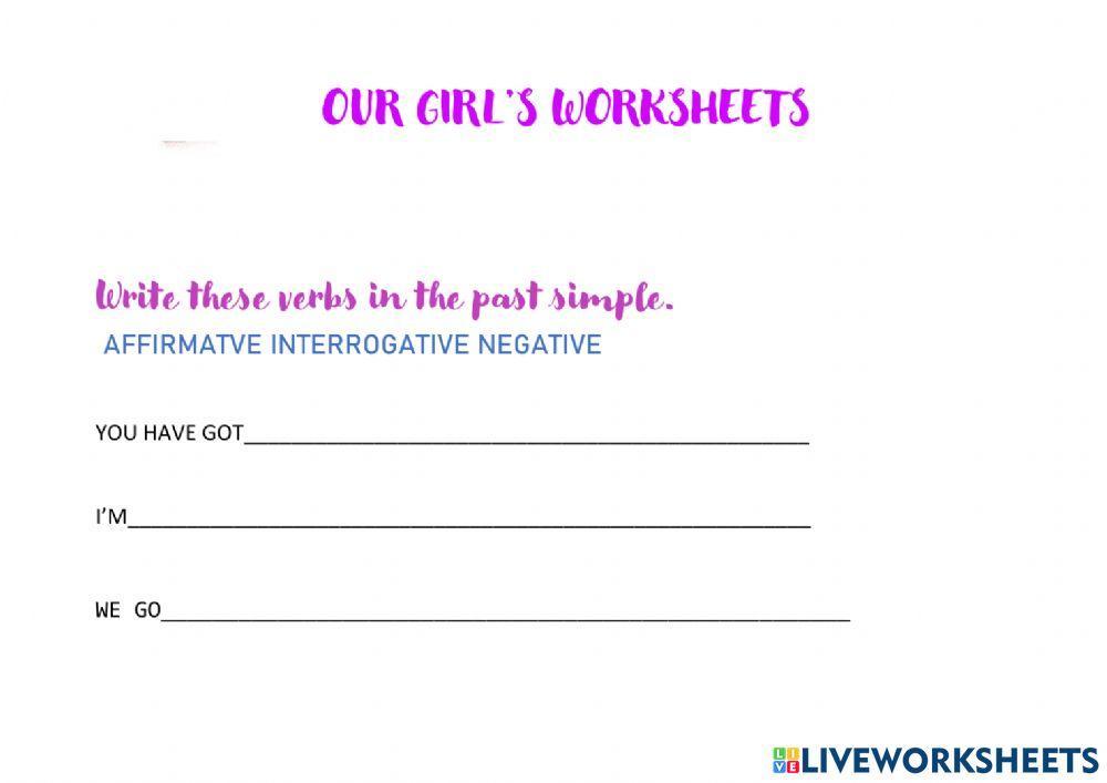 Simple Past (A-I-N) by The Martinas and Ann