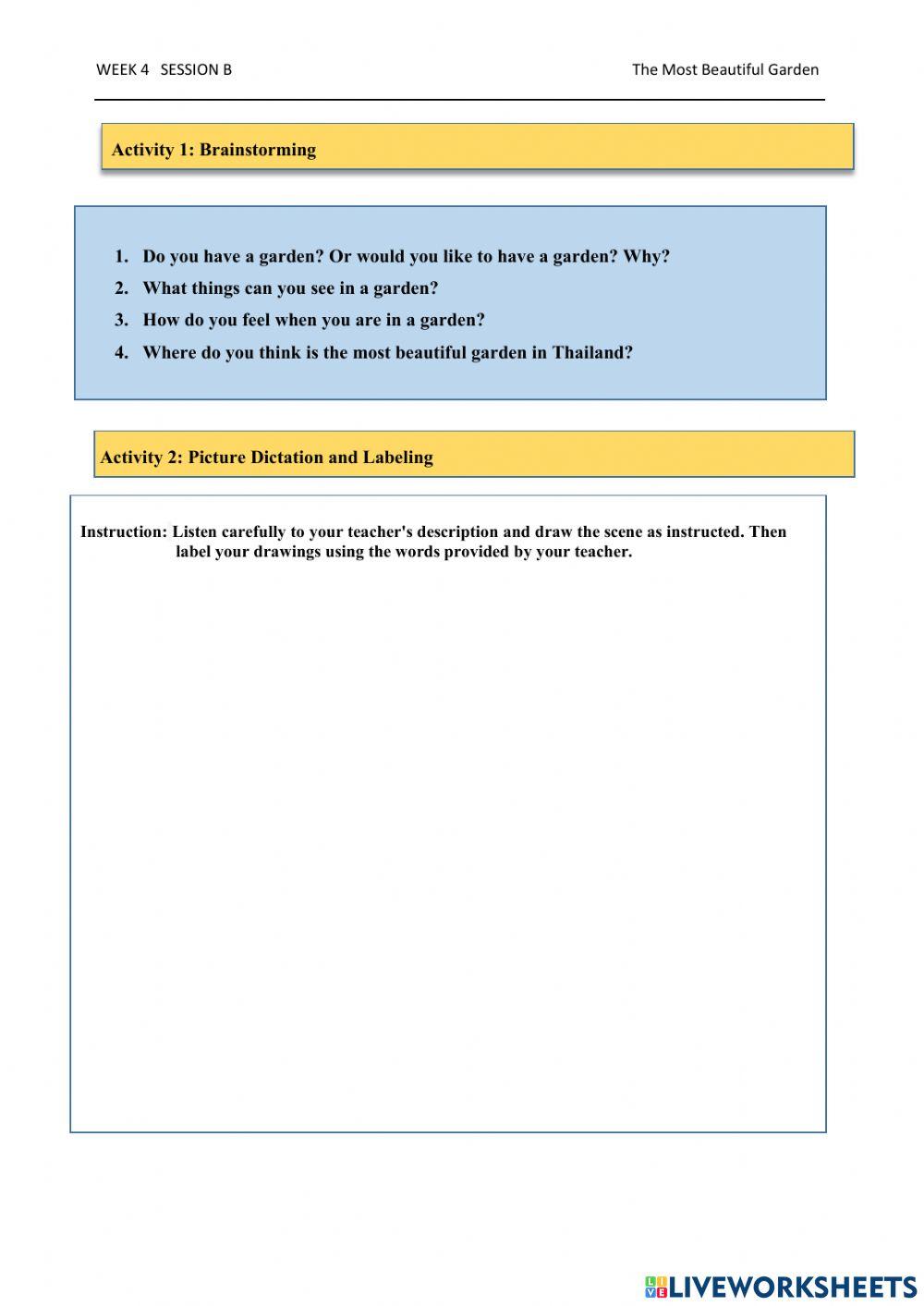 The Most Beautiful Garden