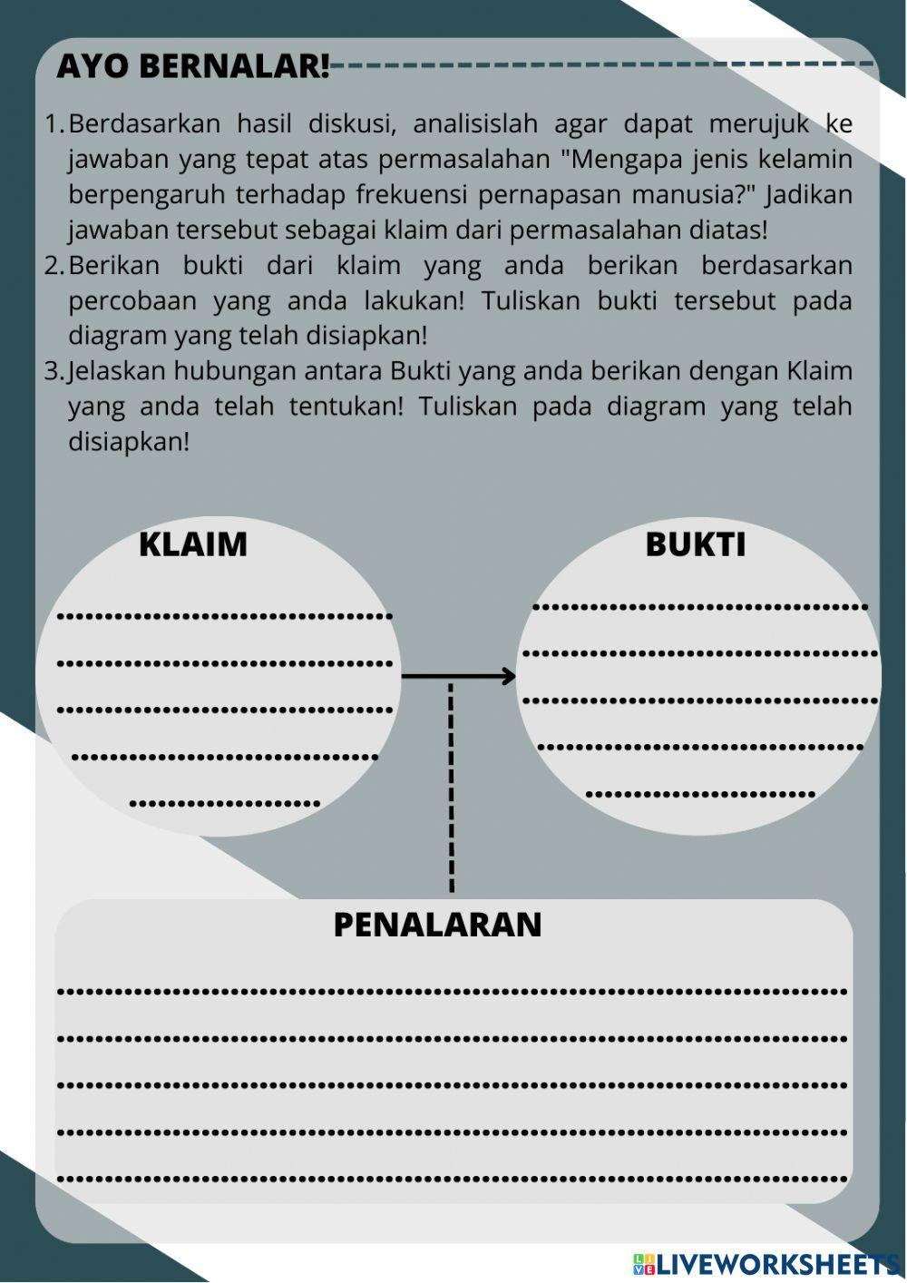 E-LKPD berbasis diagram scaffolding (frekuensi pernapasan)