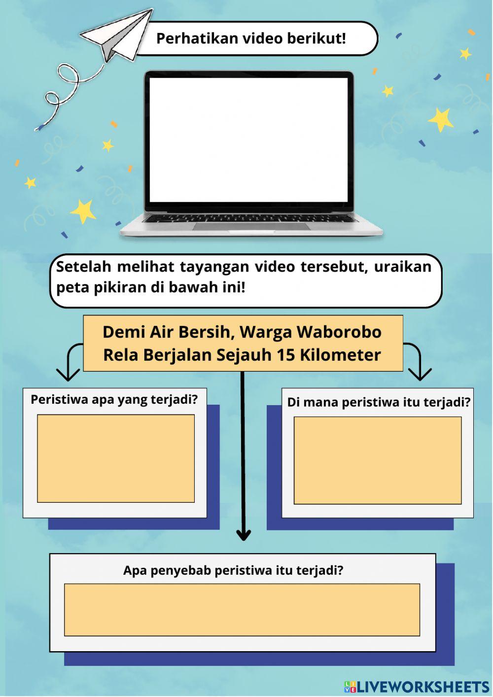 E-LKPD Kelas 5 Tema 8 Lingkungan Sahabat Kita Subtema 1 Manusia dan Lingkungan Pembelajaran 1