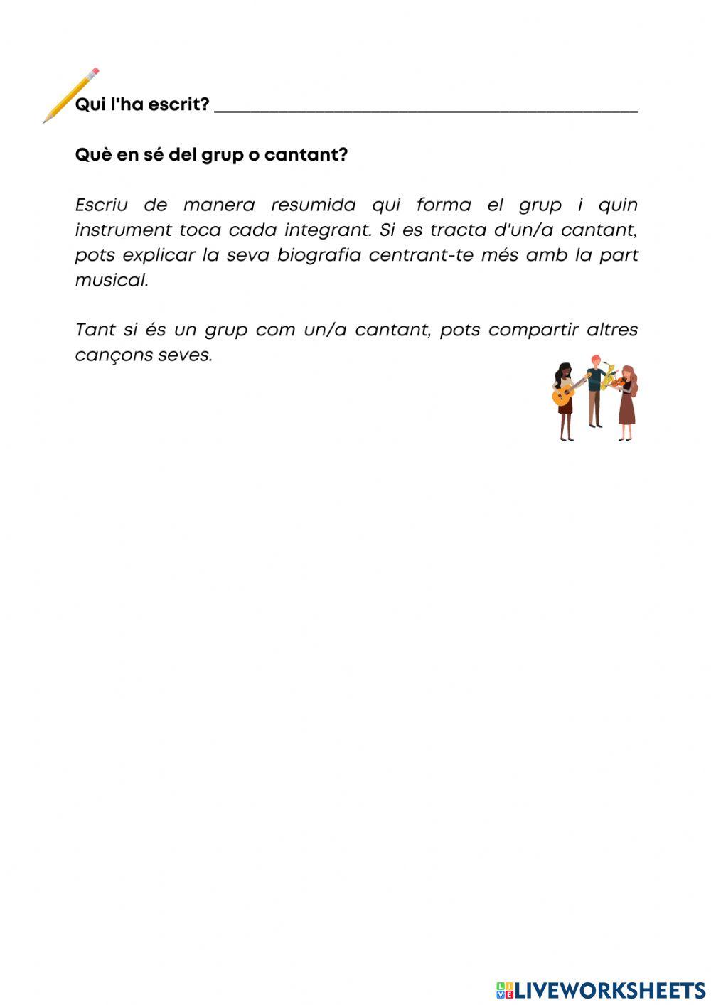 La música que m'agrada