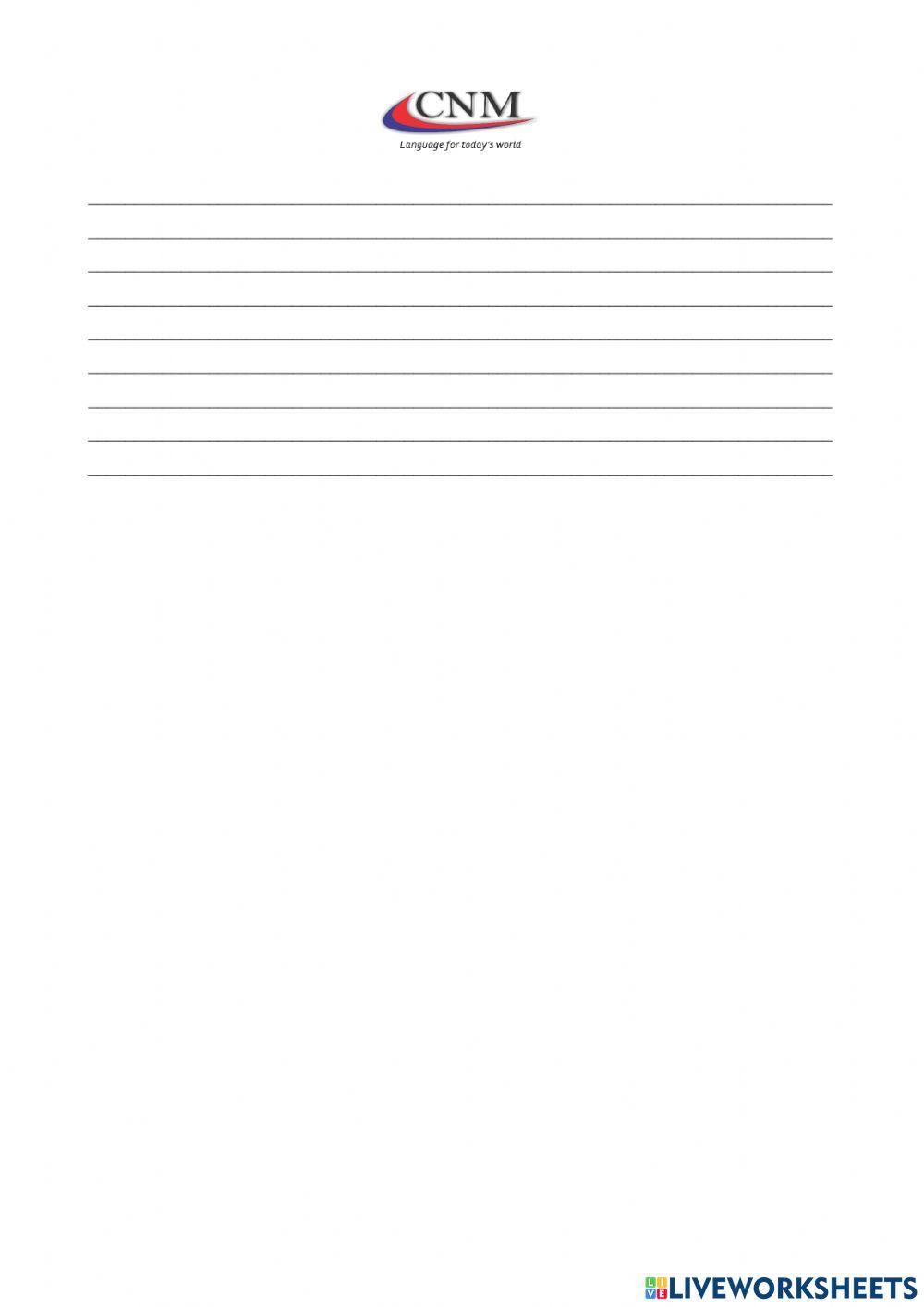 Writing with Connectors