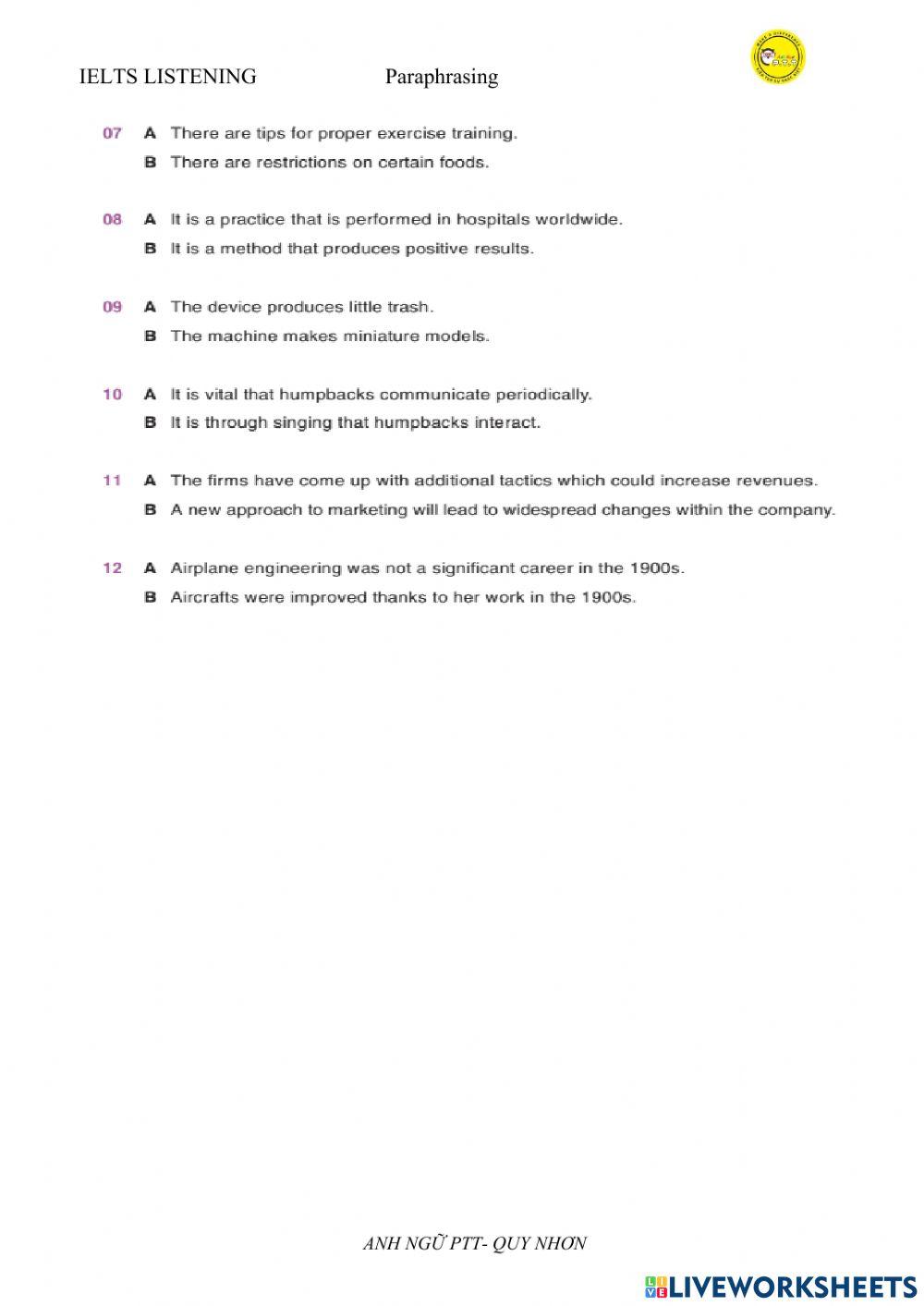 7004784 ielts paraphrasing ielts hacker pham thu