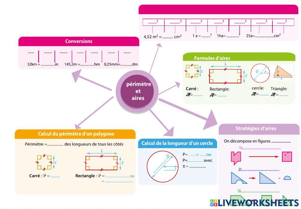 Carte mentale du prof 9 perimetre et aire
