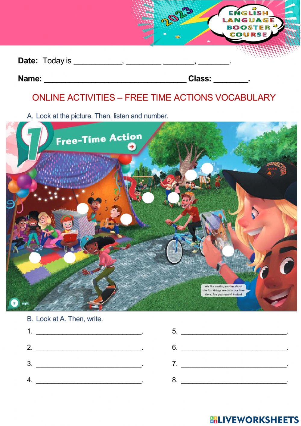 Orbit 6-unit 1 vocabulary