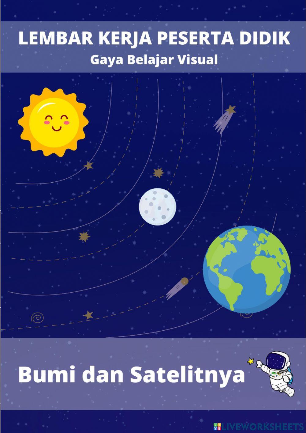 LKPD Bumi dan Satelitnya (Visual)