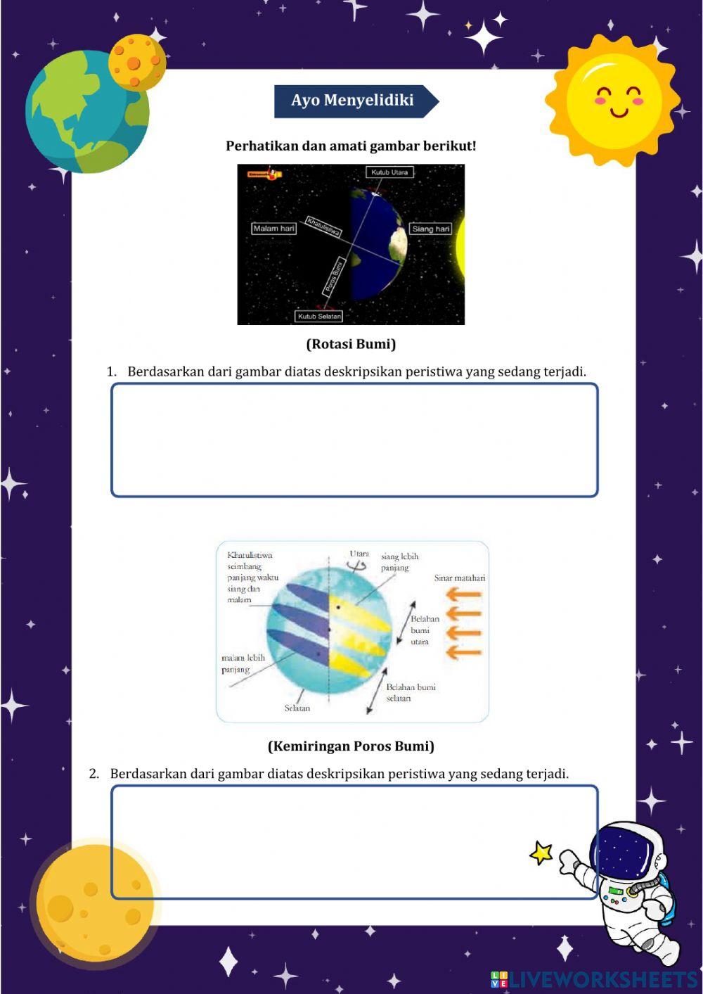 LKPD Bumi dan Satelitnya (Visual)