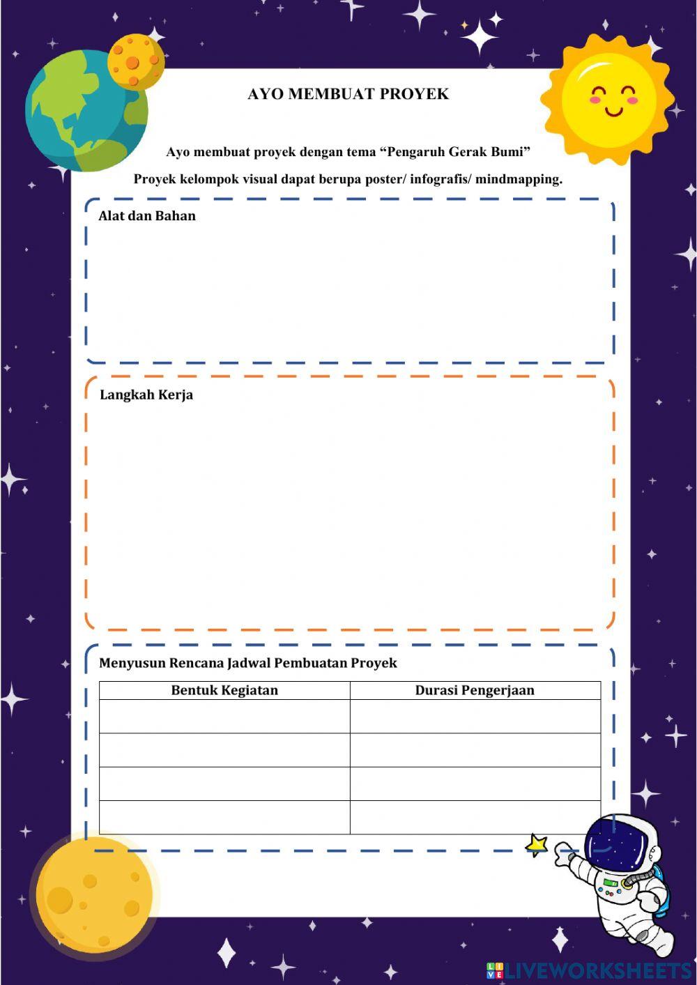 LKPD Bumi dan Satelitnya (Visual)