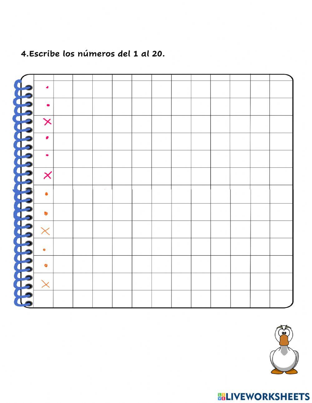 Números del 10 al 20