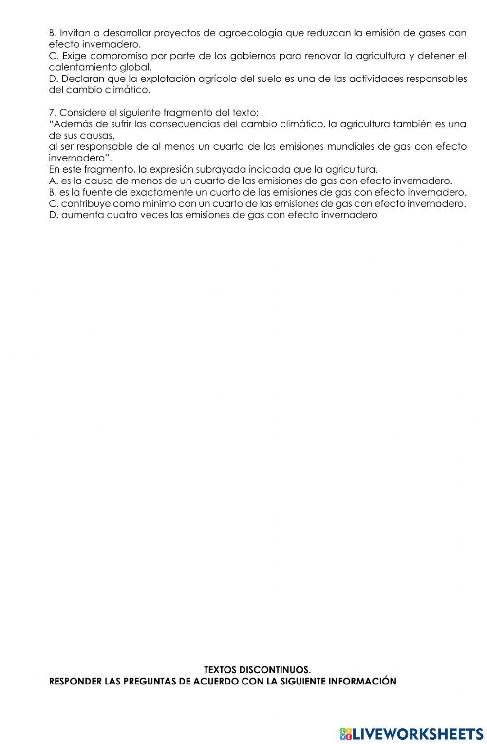 Lectura continuo y discontinuo