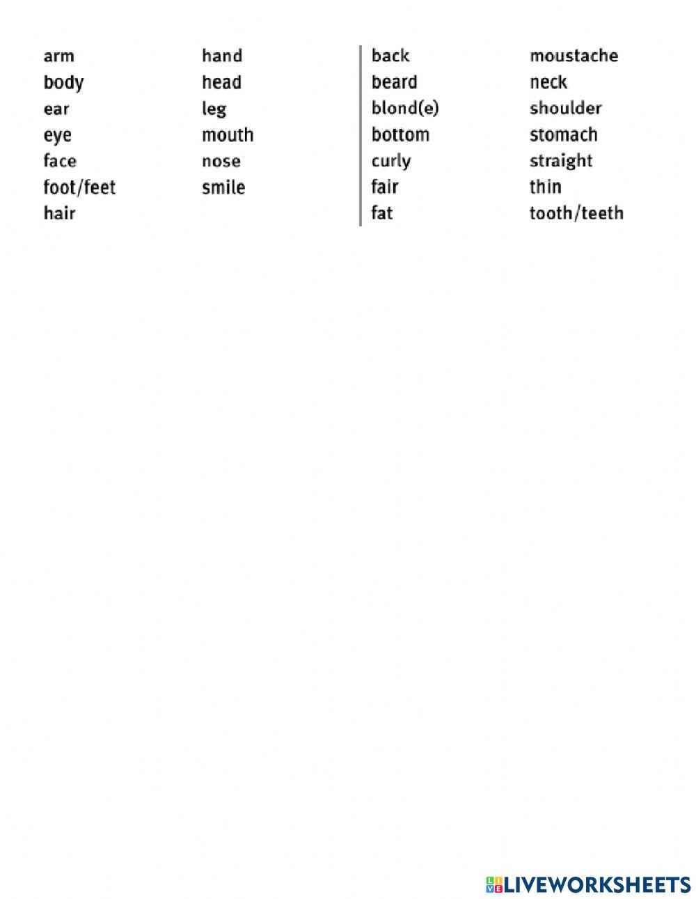 Body parts