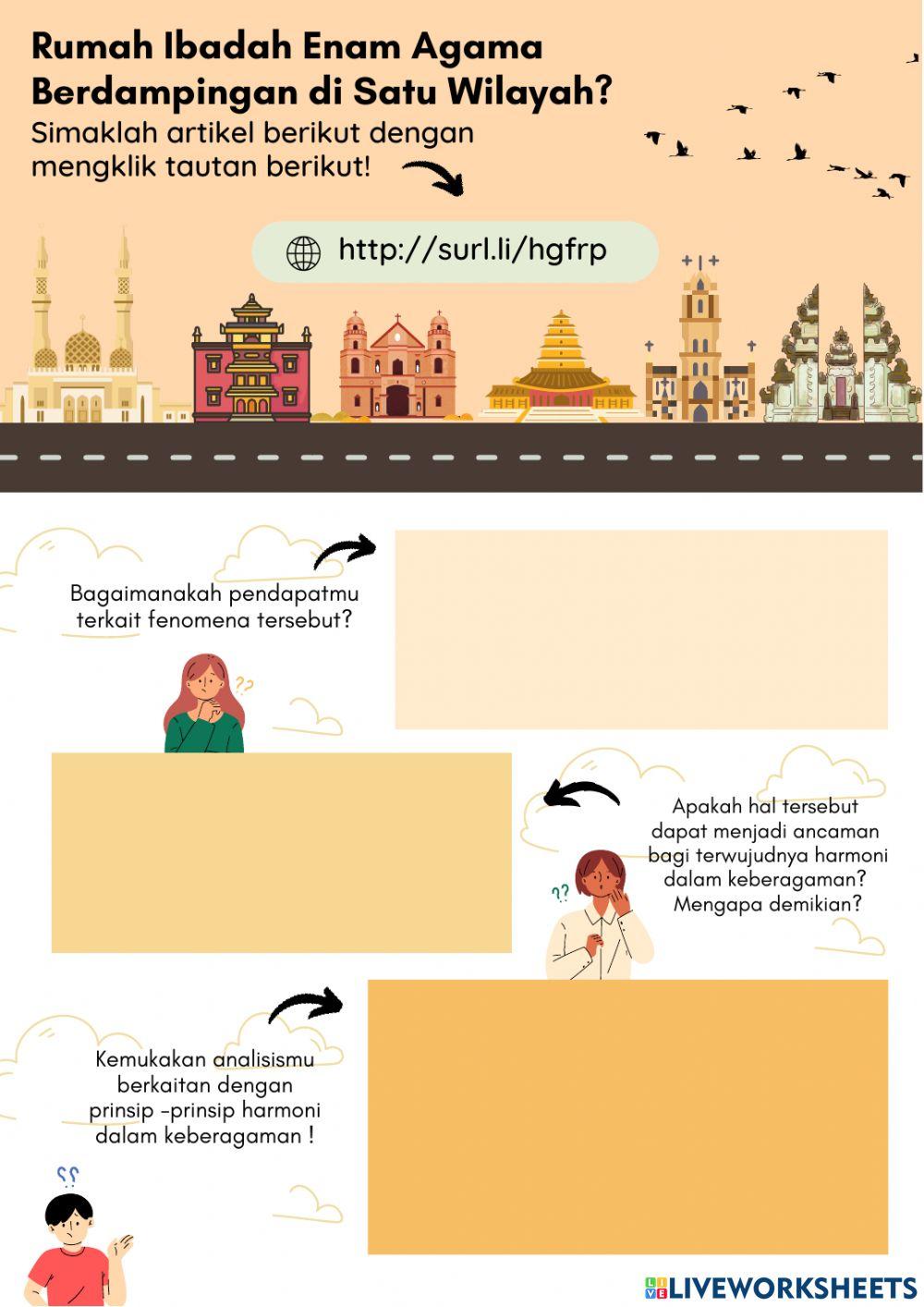 Studi kasus terkait harmoni dalam keberagaman