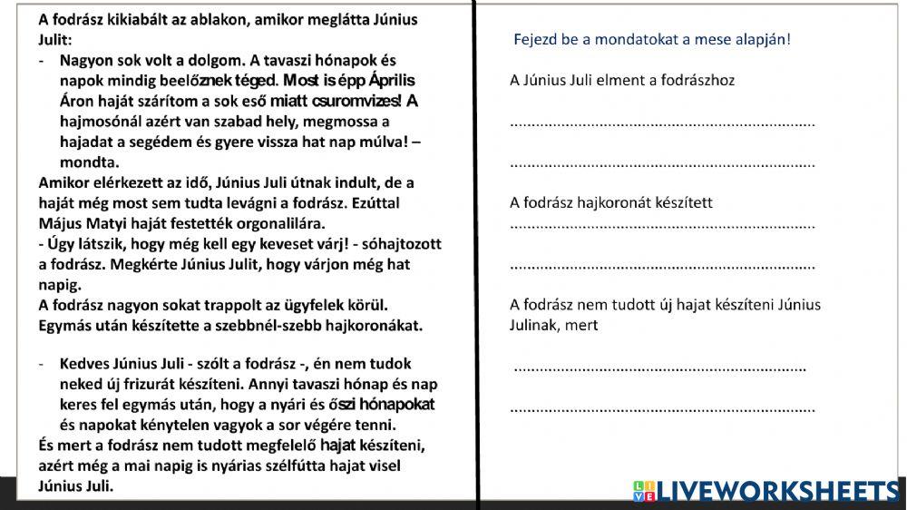 Június-Juli-fodrásznál-Szövegértés-B