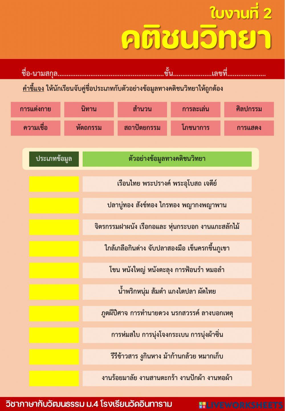 ภาษากับวัฒนธรรม