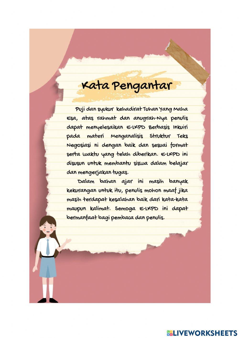 Menganalisis Teks Negosiasi