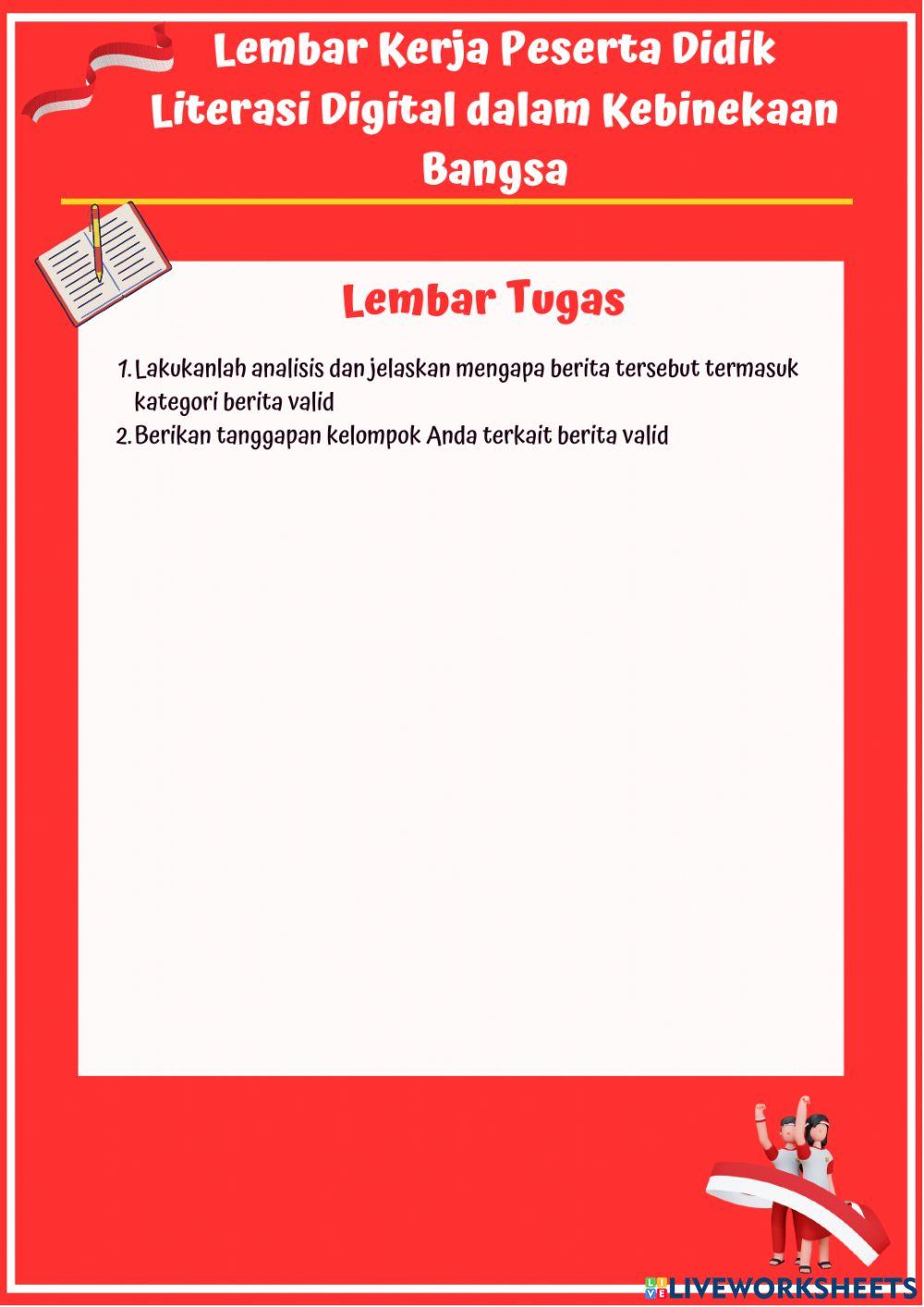 Literasi Digital dalam Kebinekaan Bangsa