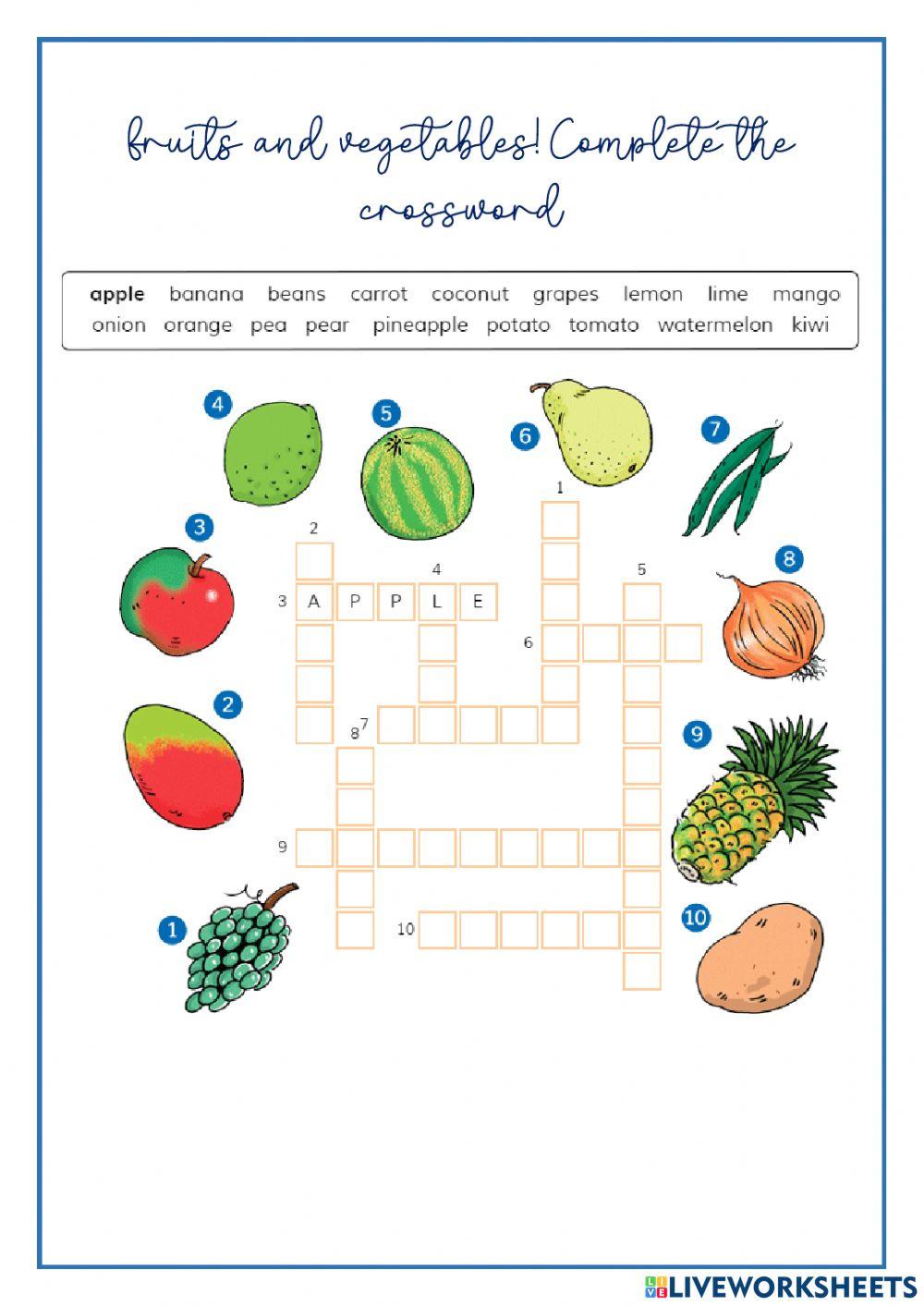 Cubs: What fruit is it?