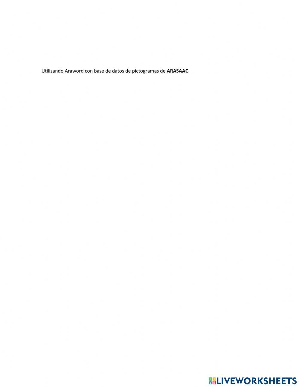 Lectura global ALIMENTOS