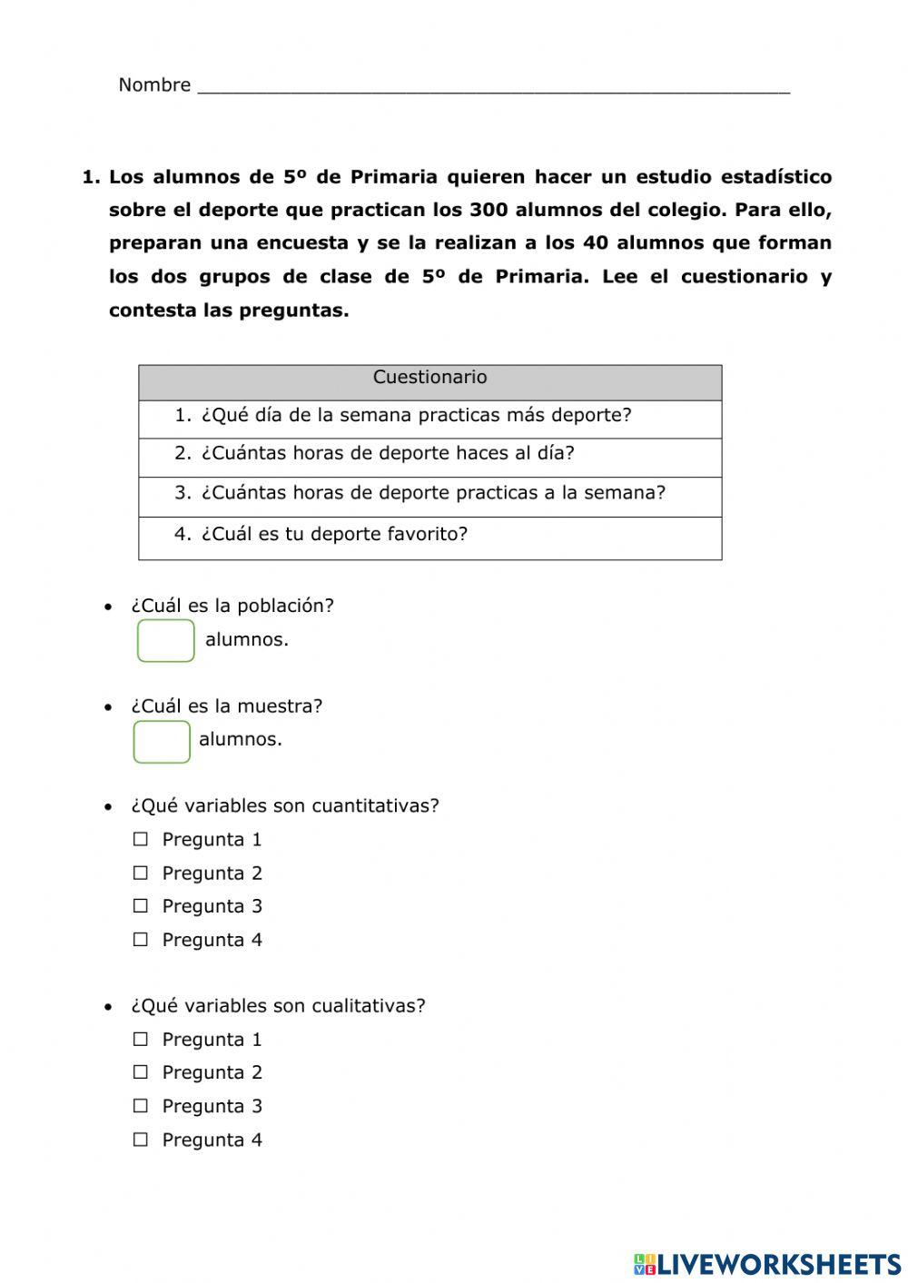 Estadística y probabilidad