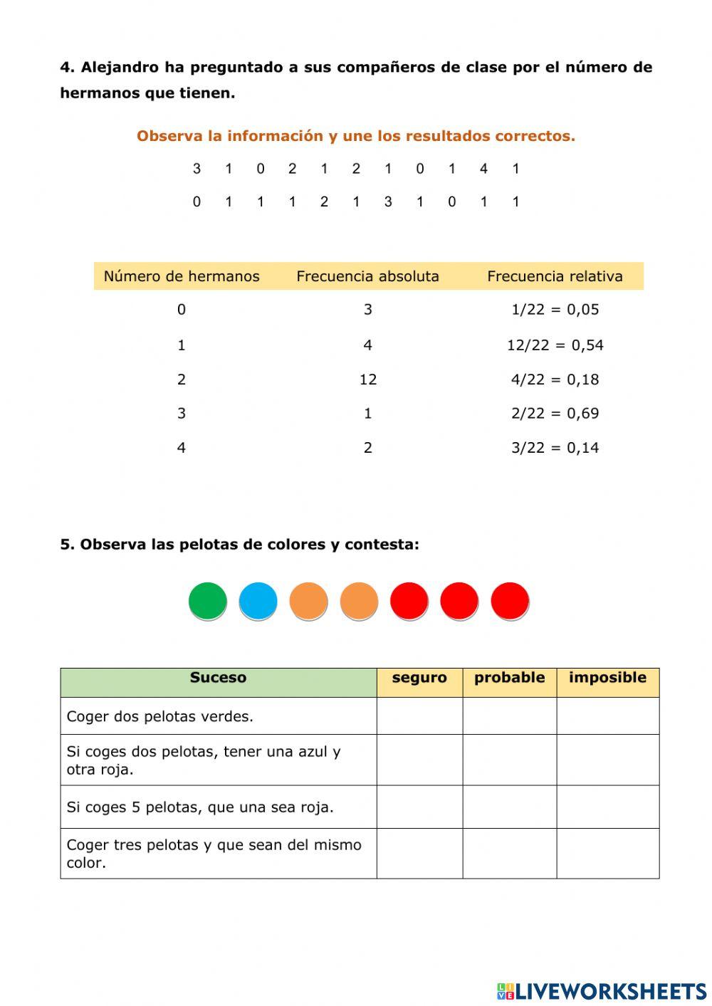 Estadística y probabilidad