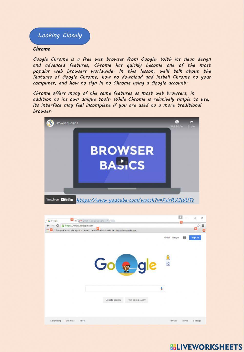 Unit 2 Web browser New