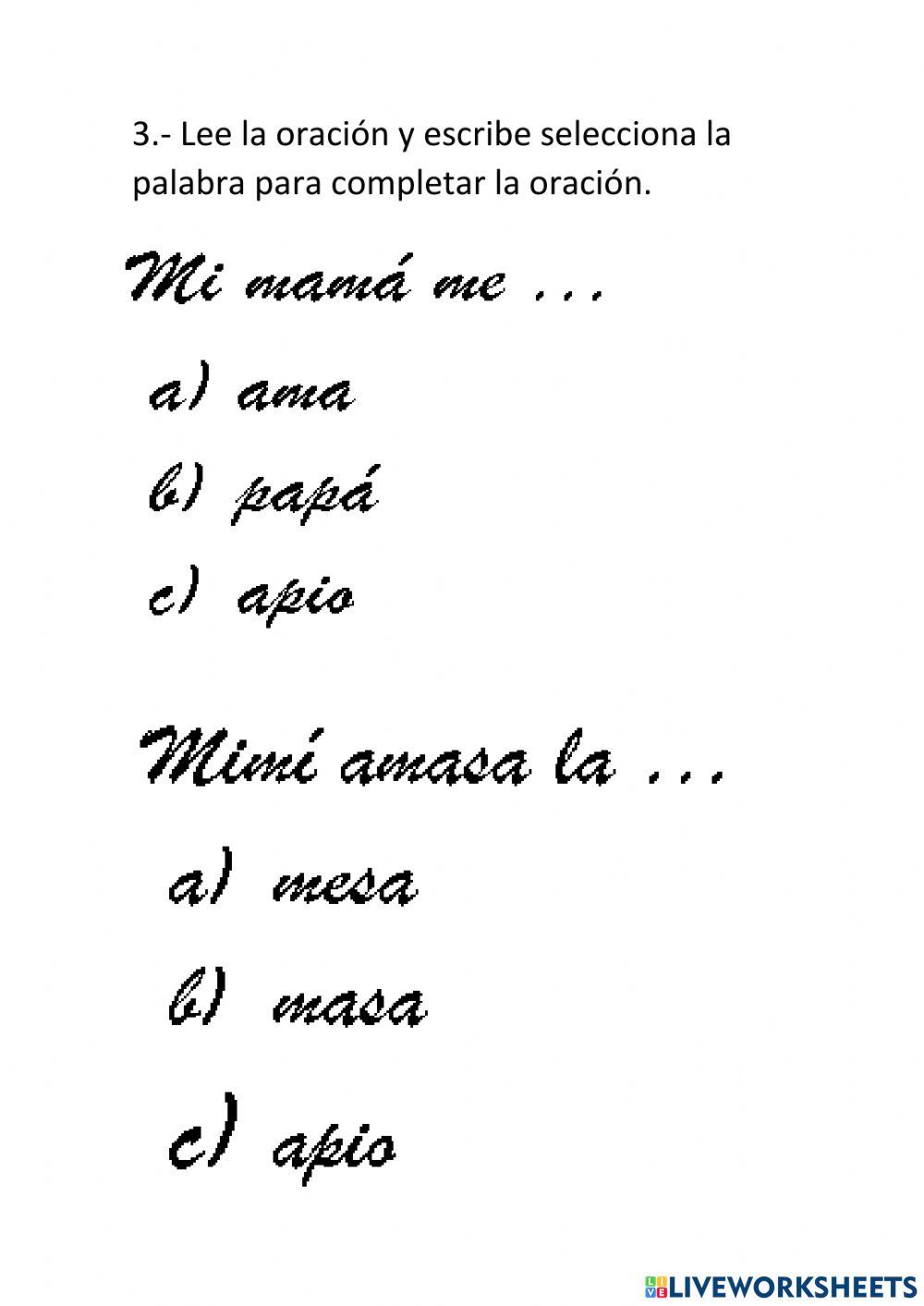 Conociendo la letra S