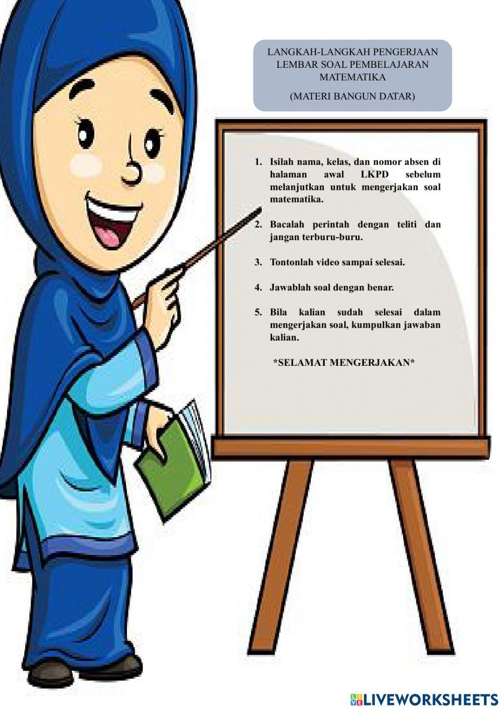 LKPD  Matematika Kelas IV SD-MI