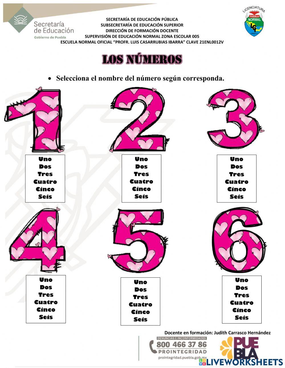 Los numeros