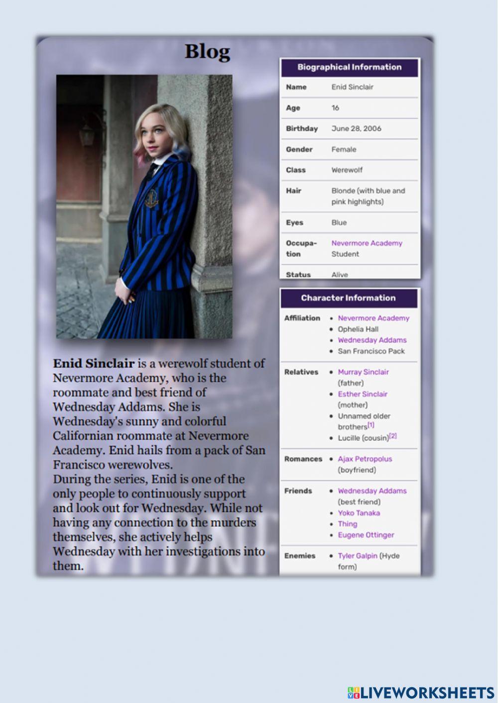 Wednesday episode 2 season 1