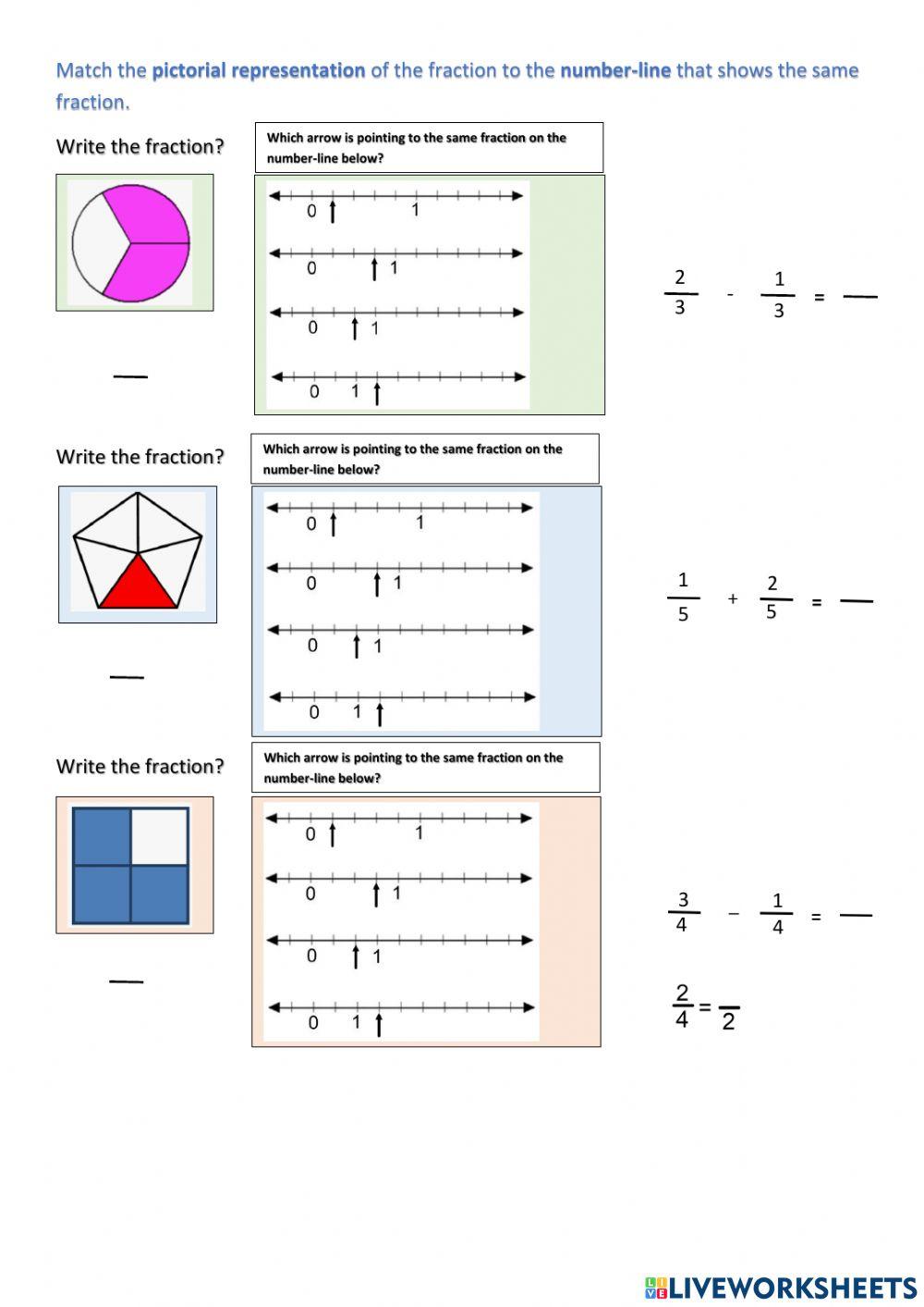 Fractions Revision Set 1