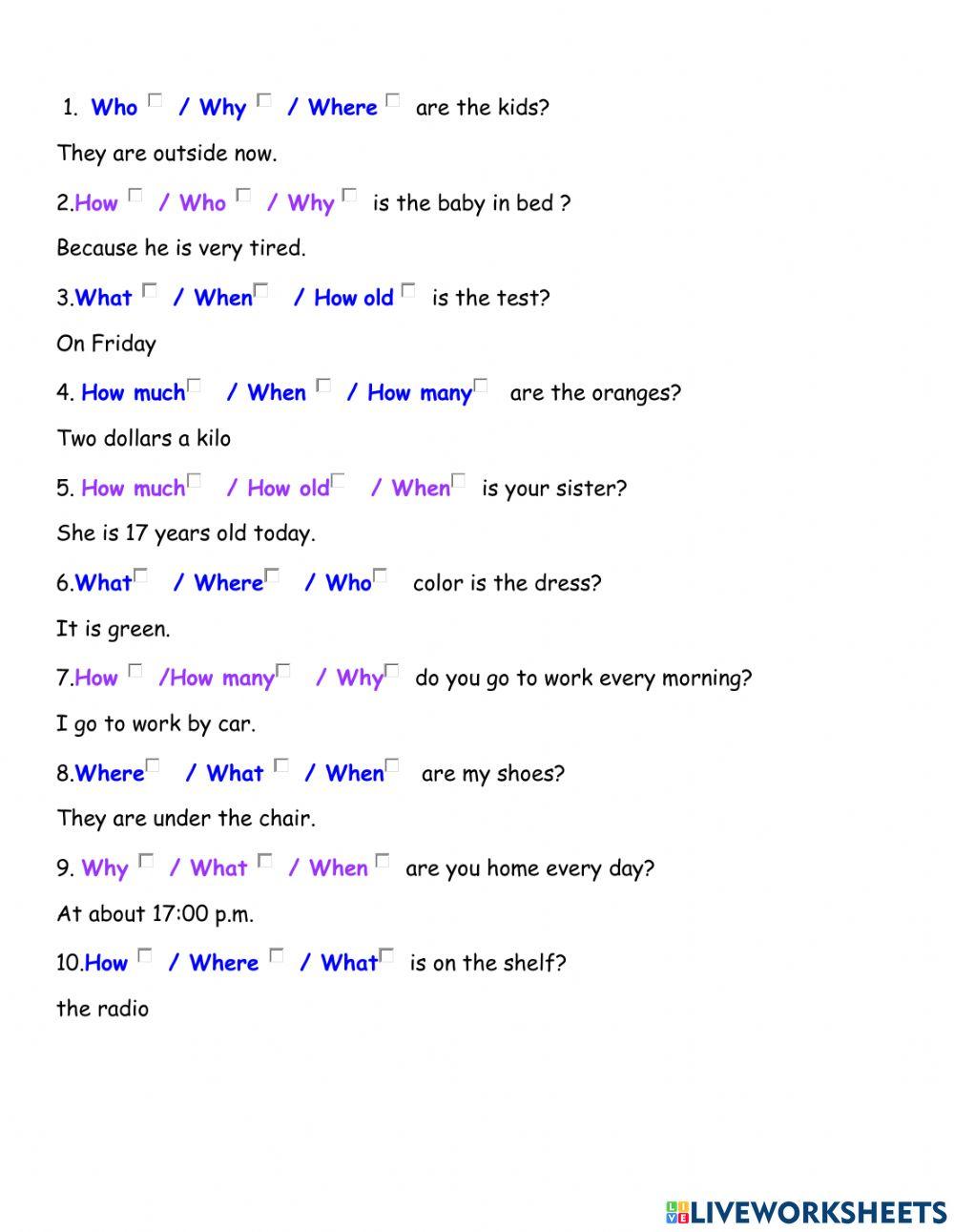 Extra practice lesson 1& 2