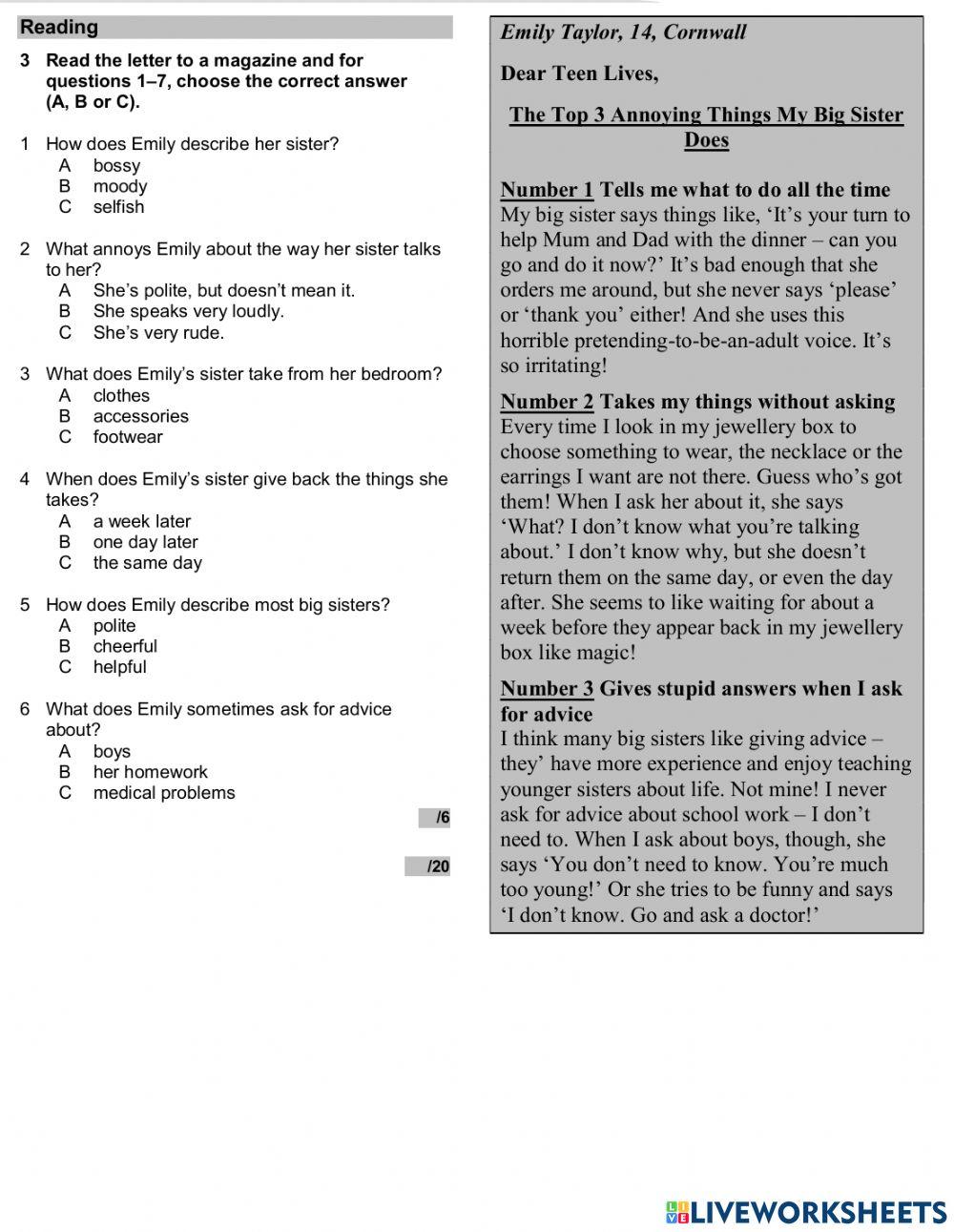 Ww 2 7006520 Olena Ostashevska Live Worksheets
