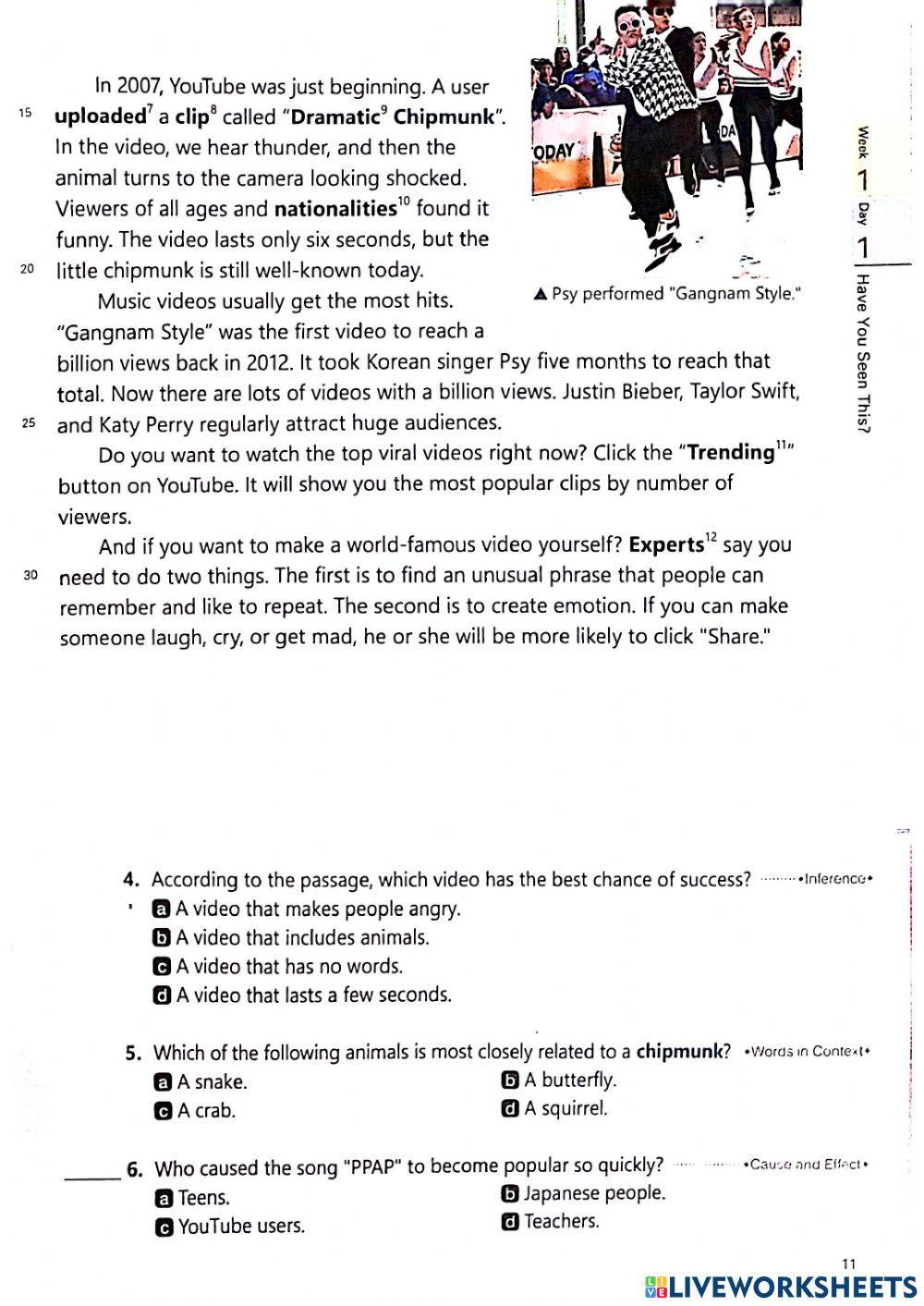 Listening Practice Level 1: 001-002