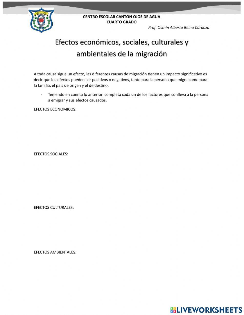 Movimientos migratorios en El Salvador