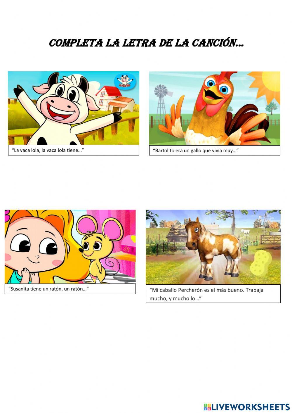 Completa la canción