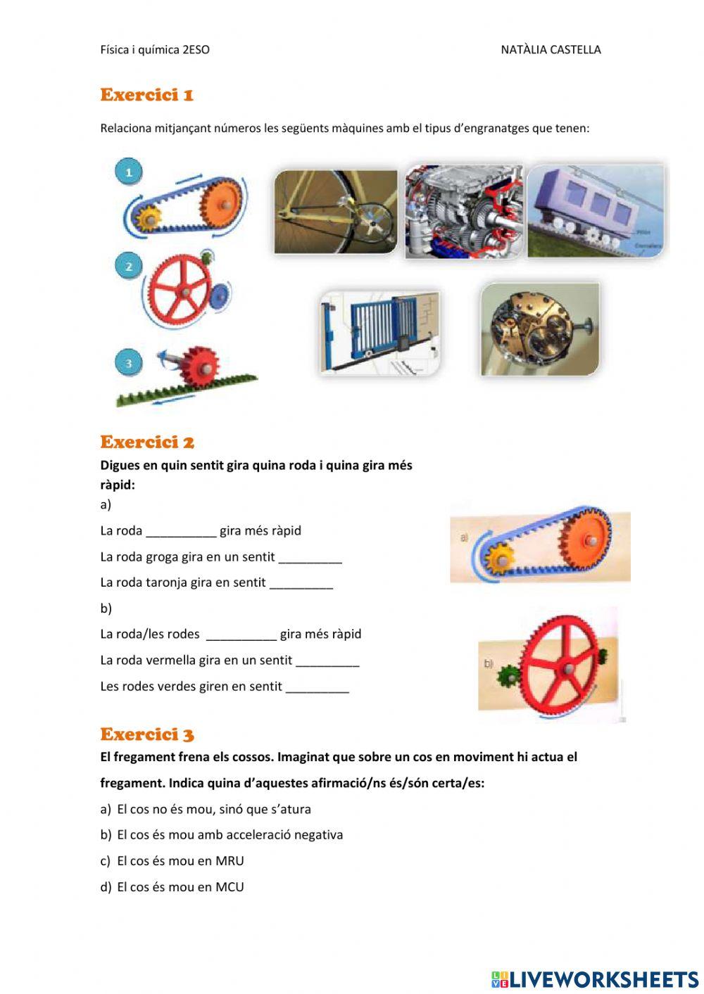 Les forces i el moviment