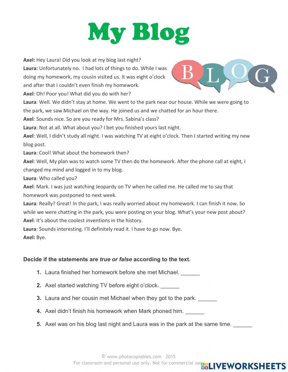 Past simple vs past progressive