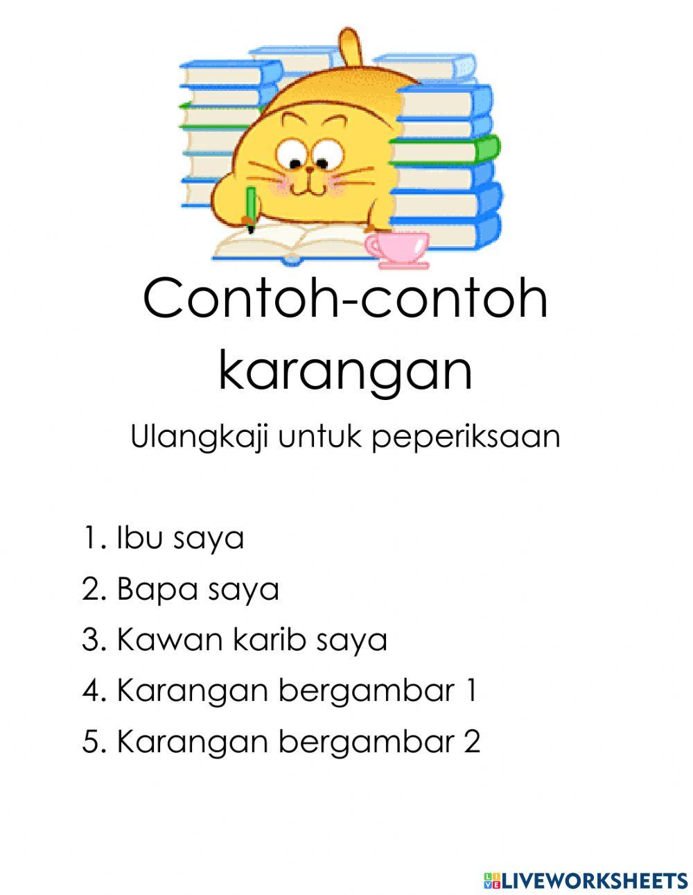 Contoh karangan