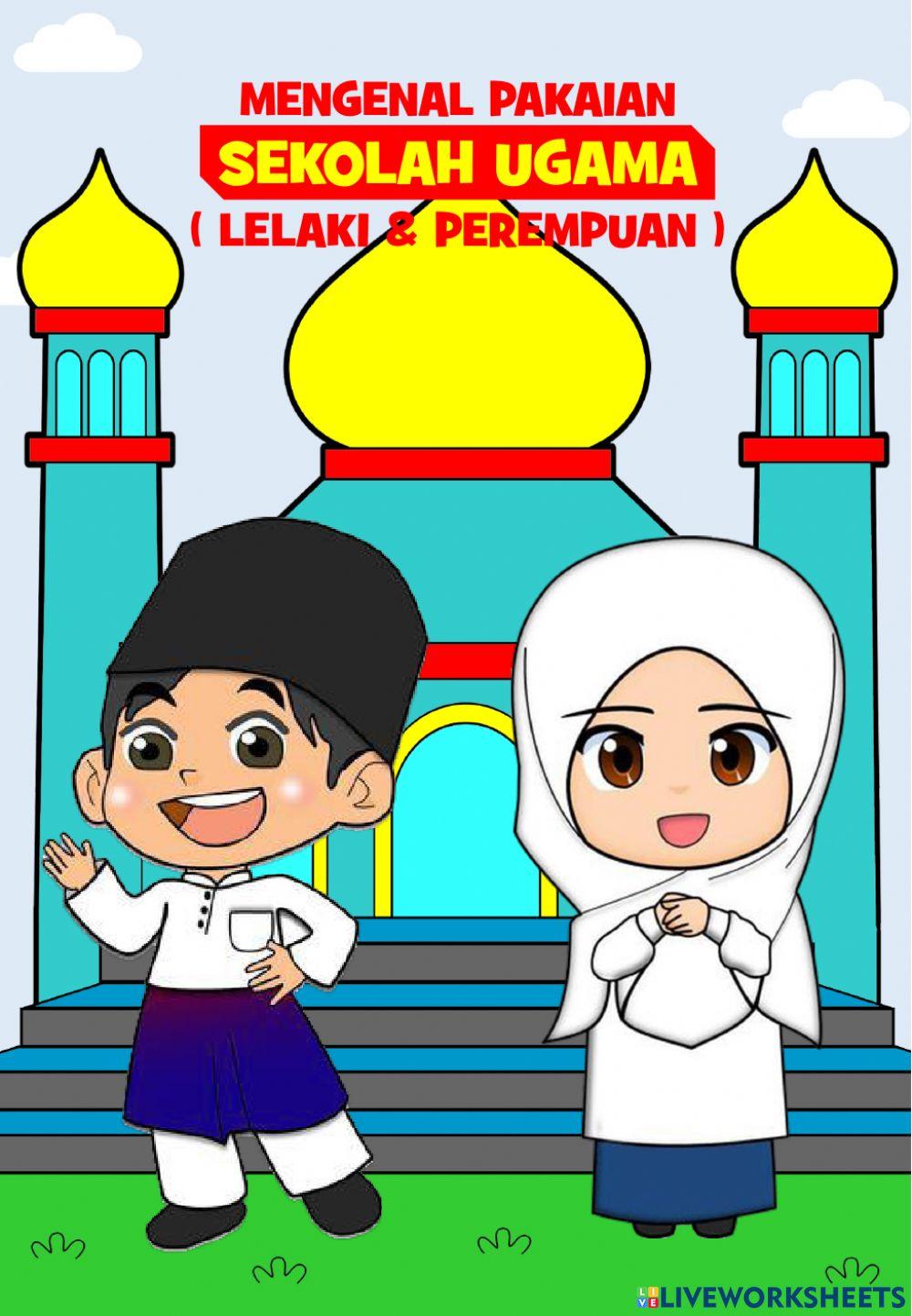 Mengenal Pakaian Sekolah Ugama ( Lelaki & Perempuan )