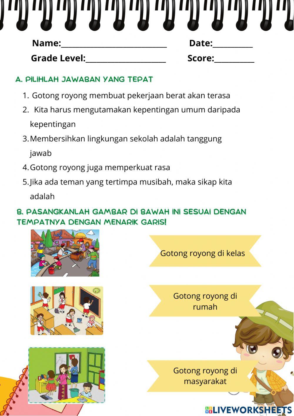 Pola Hidup Gotong Royong