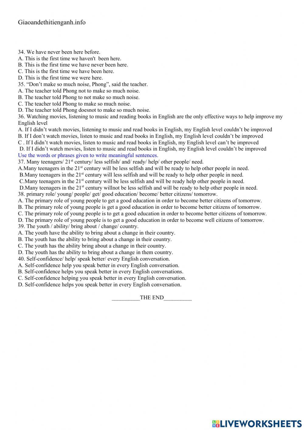 Đề 39 - Bộ 40 đề vào 10