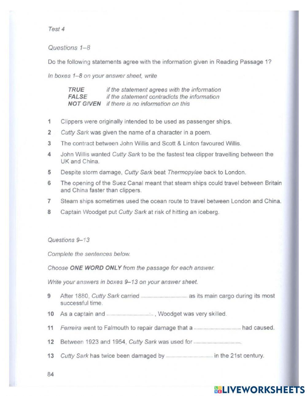 Ielts CAM 13 - Reading test 4 - p1