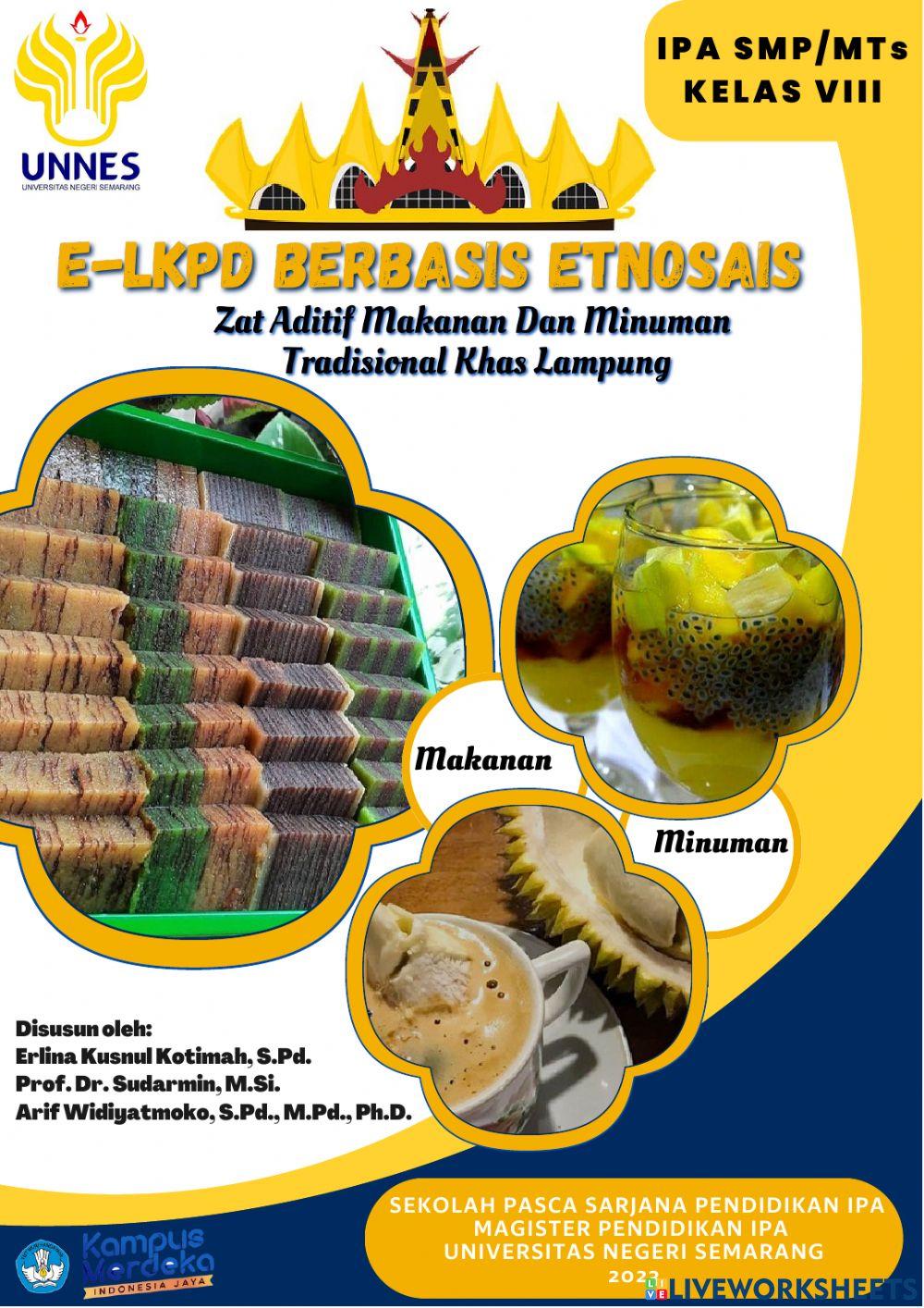 Cover E-LKPD Etnosains